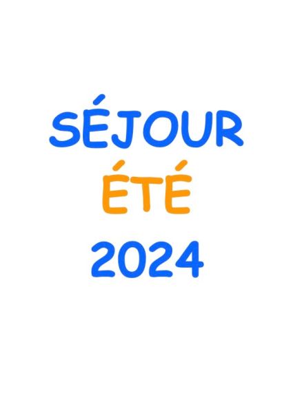 GALERIE SÉJOUR ÉTÉ 2024